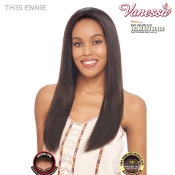 Vanessa Honey 100% Brazilian Human Hair Swissilk Deep Lace Front Wig - TH35 ENNIE